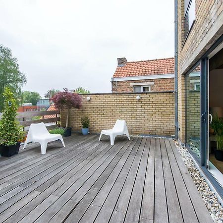 Vintage Duplex In Bruges Apartment Exterior foto