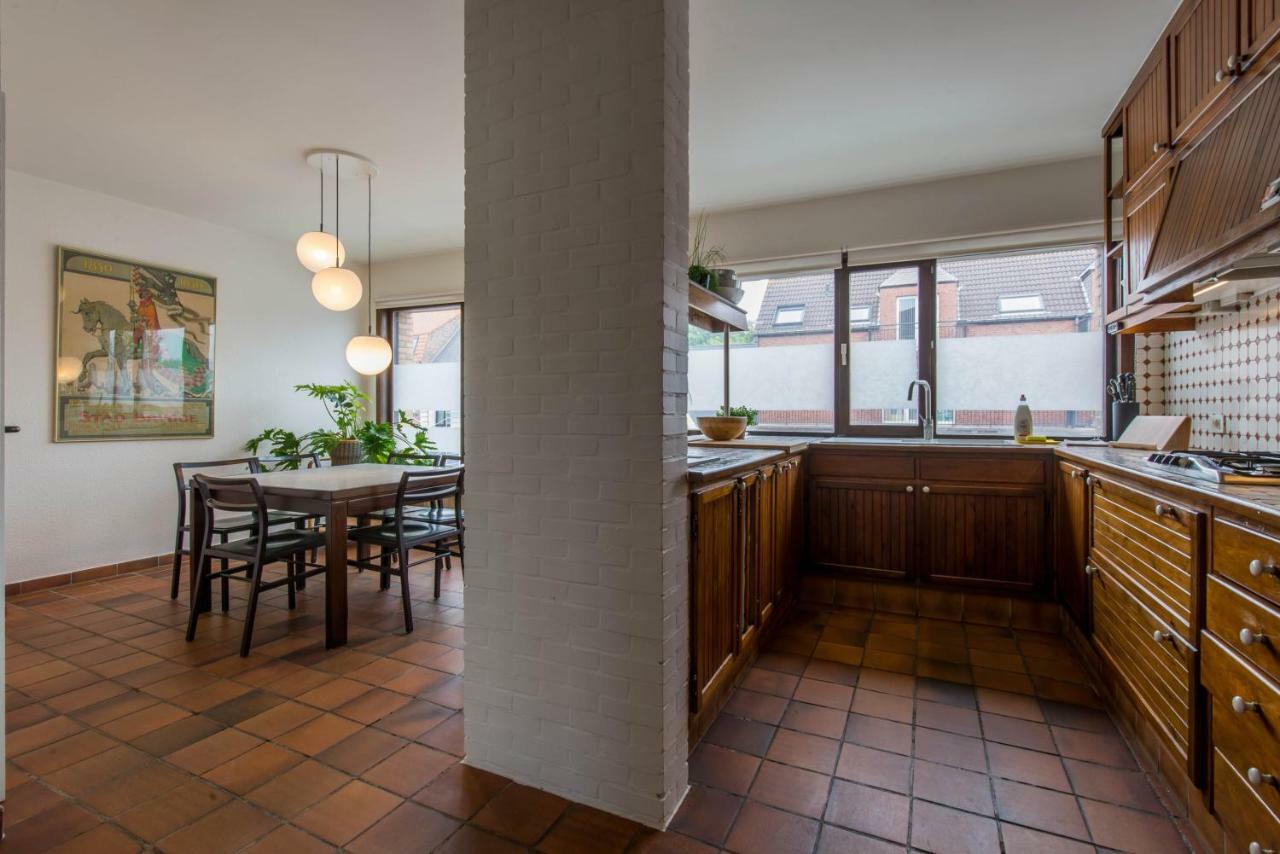 Vintage Duplex In Bruges Apartment Exterior foto