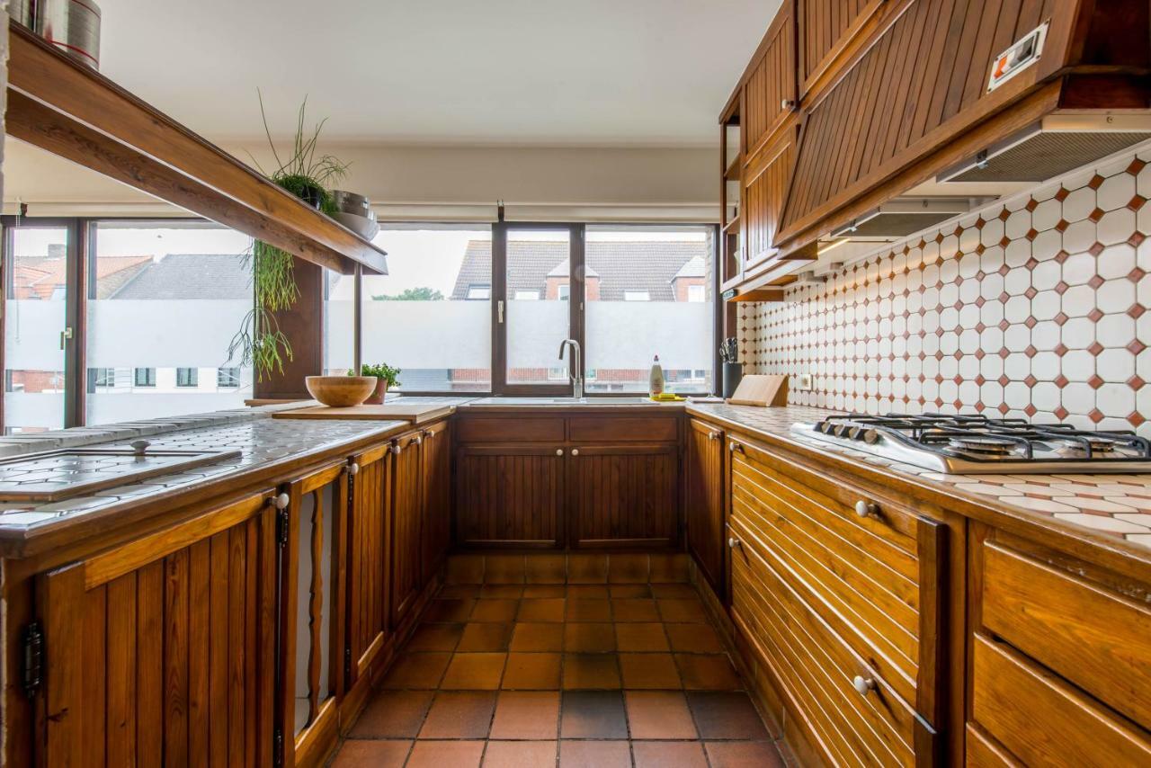 Vintage Duplex In Bruges Apartment Exterior foto