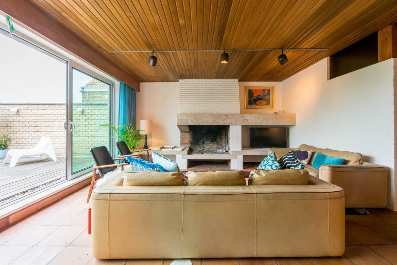 Vintage Duplex In Bruges Apartment Exterior foto
