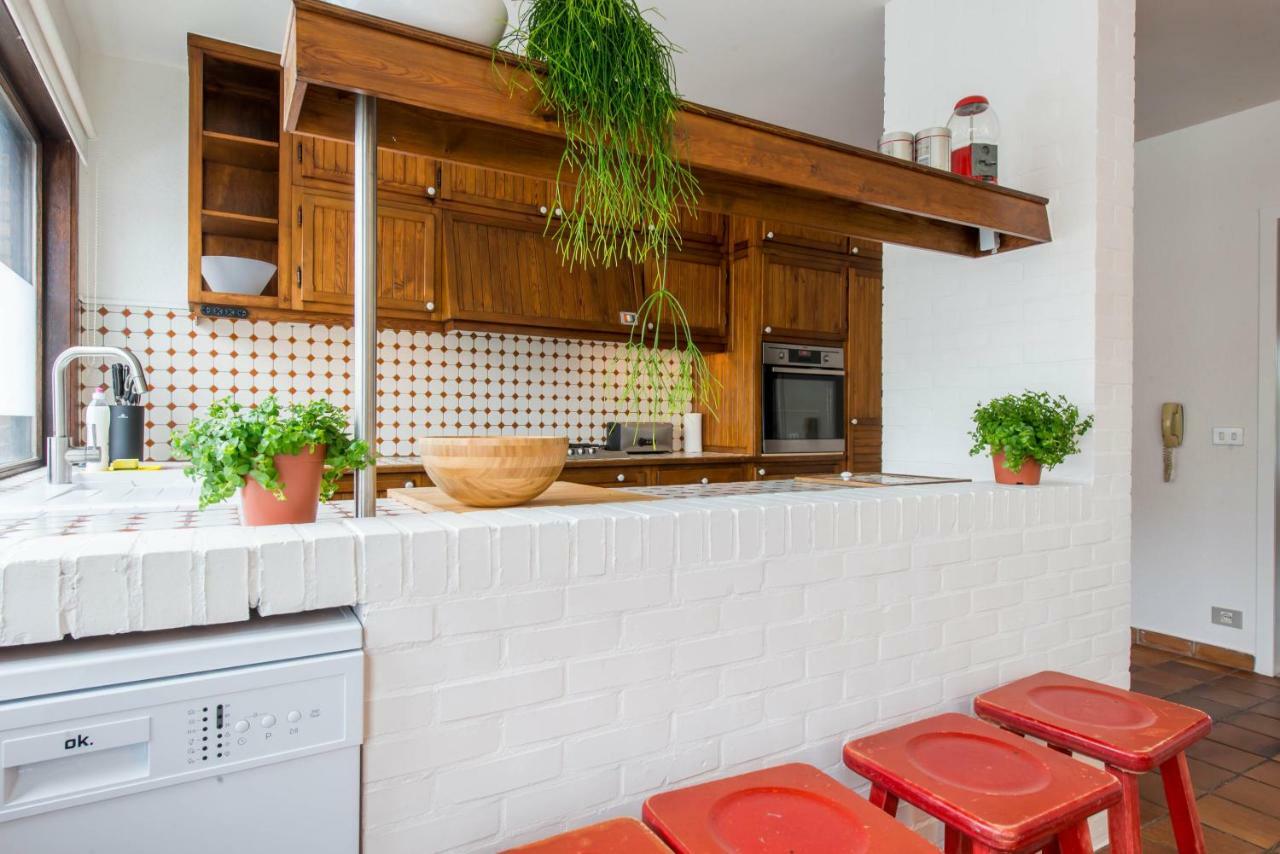 Vintage Duplex In Bruges Apartment Exterior foto